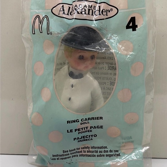 McDonald's 2003 Madame Alexander Ring Carrier Doll Toy #4 - Picture 1 of 2